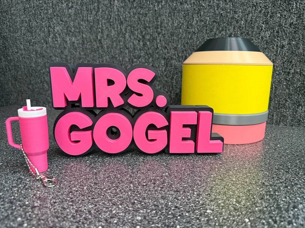 Name Desk Plates