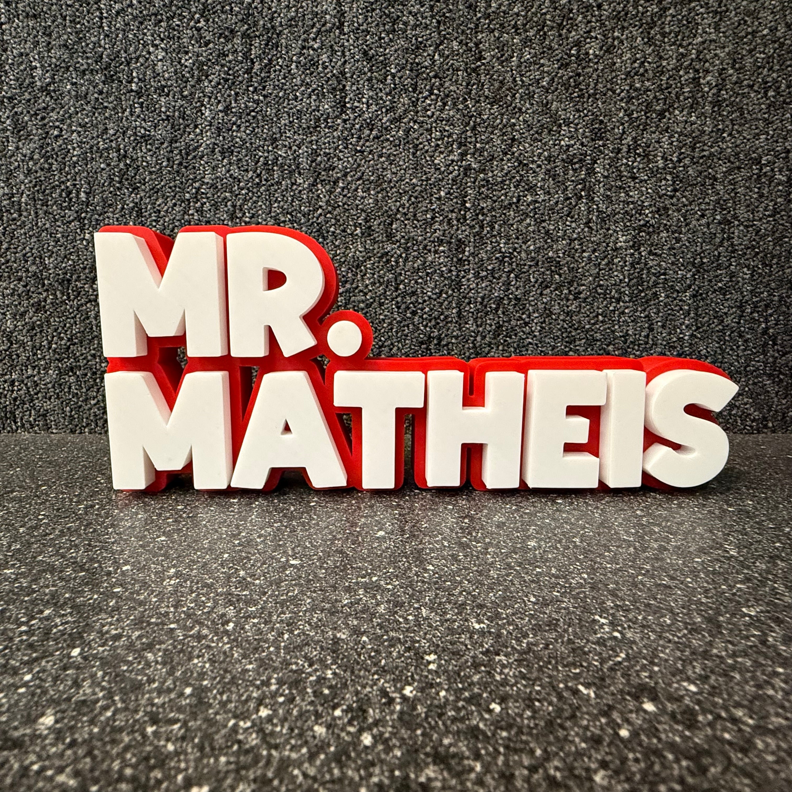Name Desk Plates