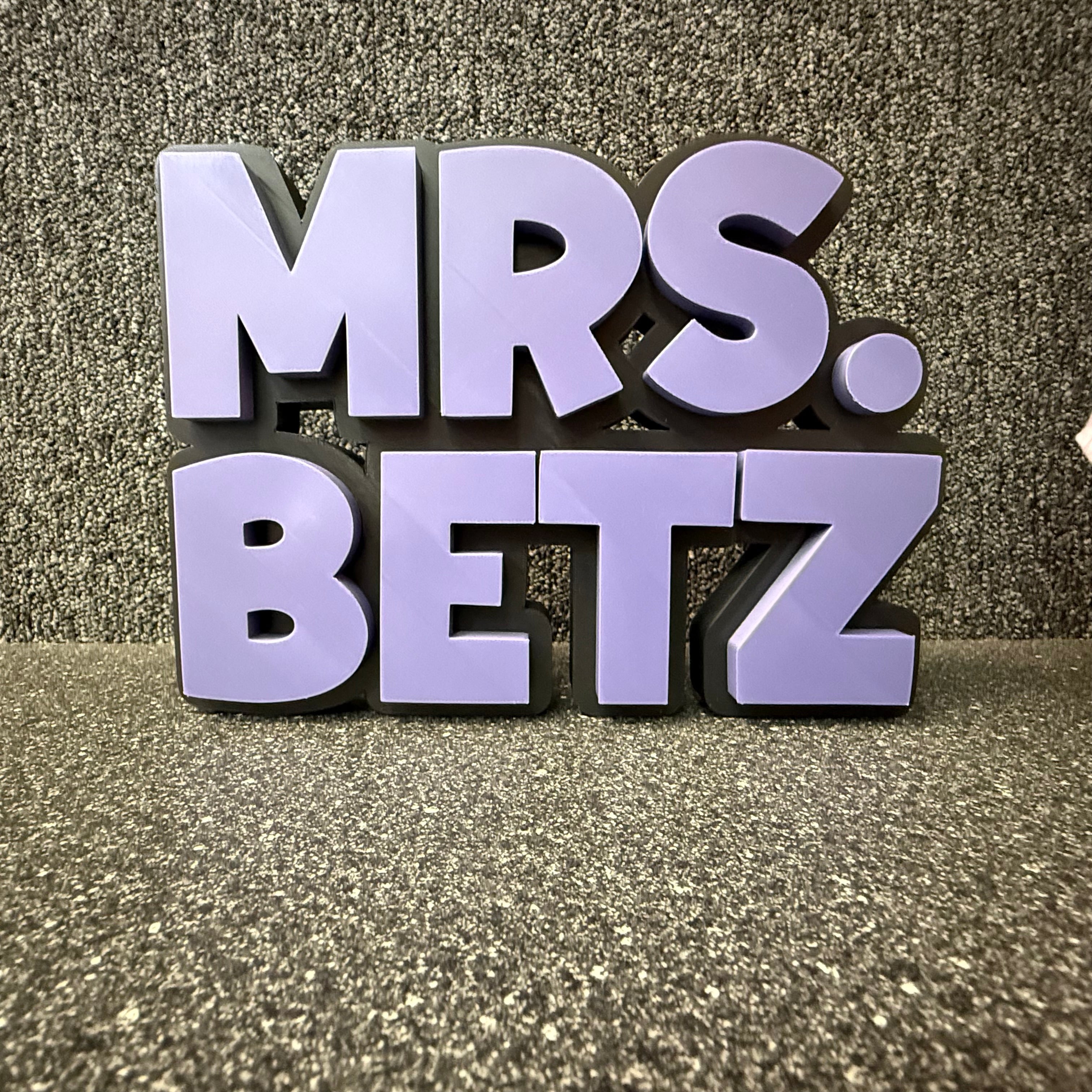 Name Desk Plates
