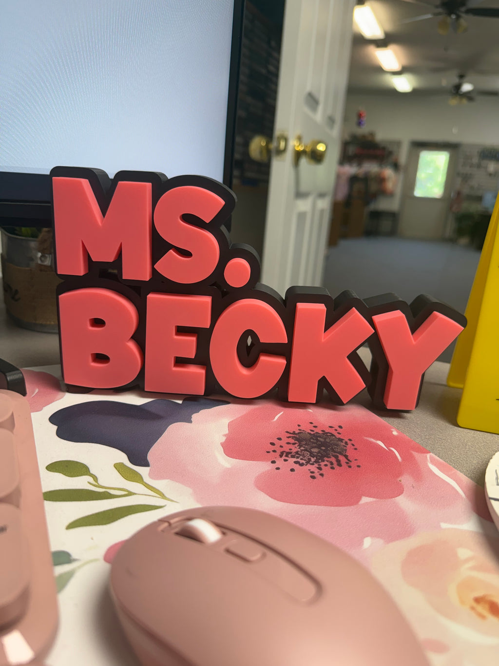Name Desk Plates